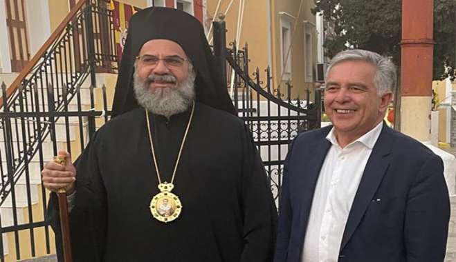 Στήριξη από τον Βασίλη Α. Υψηλάντη του αιτήματος της Μητροπόλεως και του Δήμου Σύμης για αναγνώριση ως επίσημης τοπικής αργίας της 8ης Νοεμβρίου εορτής του Πολιούχου του νησιού Αρχαγγέλου Μιχαήλ
