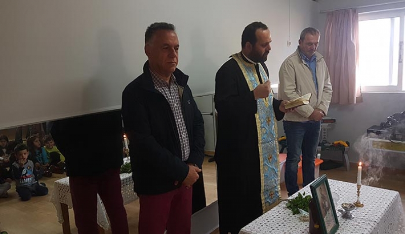 Τα εγκαίνια και ο αγιασμός του 4ου Νηπιαγωγείου με πολλά παιδικά χαμόγελα