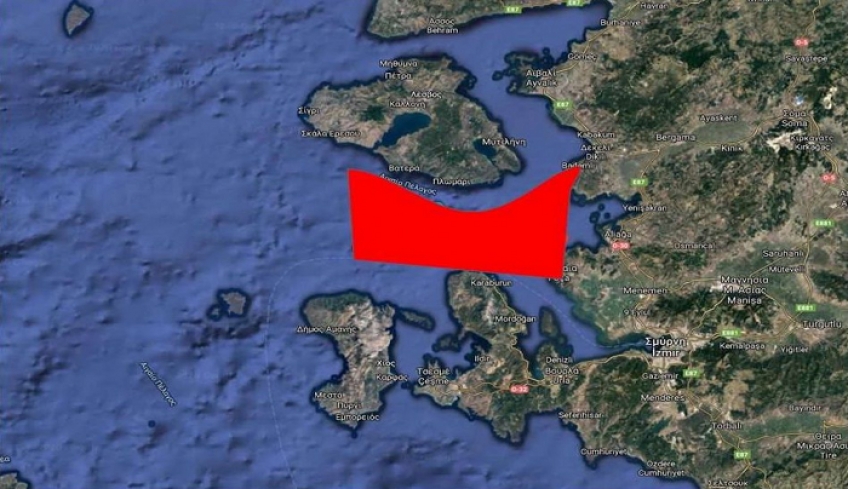 Νέα τουρκική NAVTEX «σφήνα» σε Λέσβο-Χίο, με υποβρύχια, πλοία επιφανείας και παραβιάσεις