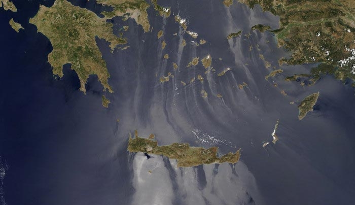 Το εντυπωσιακό φαινόμενο που κατέγραψε η NASA πάνω από το Αιγαίο