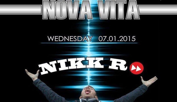 Την Τετάρτη 7 Ιανουαρίου στα Desks του &quot;Nova Vita&quot; ο &quot;Nikk R&quot;!