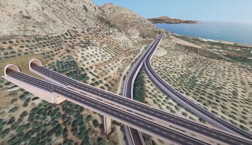ΒΟΑΚ: Ετσι θα γίνει ο αυτοκινητόδρομος «στολίδι» της Κρήτης -Με 40 γέφυρες, δεκάδες σήραγγες, 300 χιλιόμετρα [βίντεο]