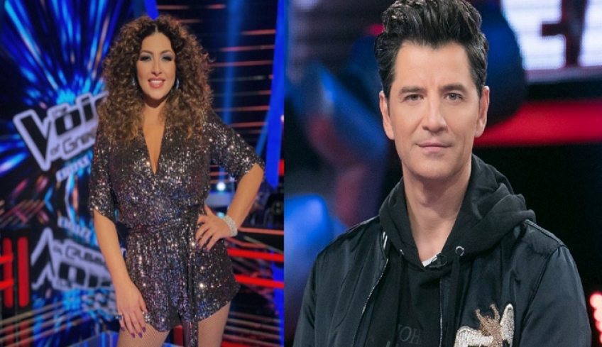 The Voice: Έλενα Παπαρίζου και Σάκης Ρουβάς ερμήνευσαν τα νέα τραγούδια τους