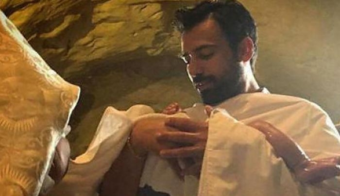 Σύσσωμο το «Μπρούσκο» στη βάπτιση του γιου της Πανίτσας με νονό τον Ανδρέα Γεωργίου! (BINTEO)