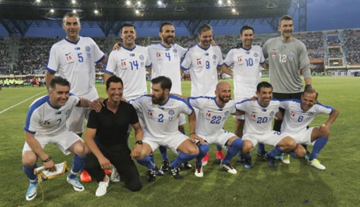 Forever... θρύλοι! Ποδοσφαιρική γιορτή στο Παγκρήτιο με την εθνική 2004 [pics]