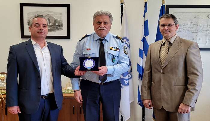 Συνάντηση με τη φυσική Ηγεσία της ΕΛΑΣ πραγματοποίησε η Ένωση Αξιωματικών Αστυνομίας Νοτίου Αιγαίου