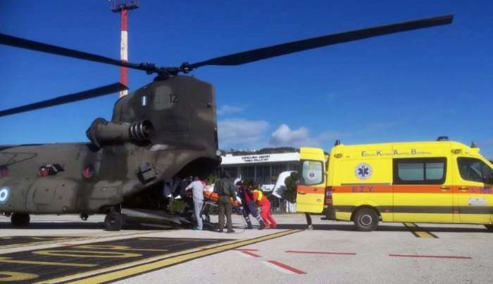 Διακομιδές τεσσάρων ασθενών από τα Δωδεκάνησα με πτητικά μέσα της Πολεμικής Αεροπορίας