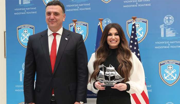 Β. Κικίλιας στη συνάντηση με Κ. Γκίλφοϊλ: «Συνεργασία με ΗΠΑ σε θέματα λιμενικών υποδομών, ναυτιλίας και ασφάλειας»