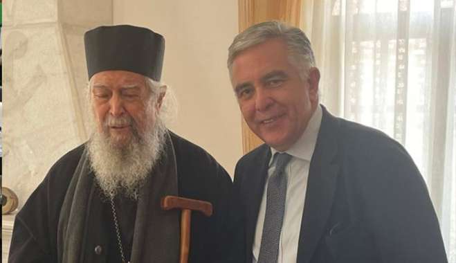 Συλλυπητήριο μήνυμα του Βασίλη Α. Υψηλάντη για την εκδημία του μακαριστού Μητροπολίτου πρώην Γάνου και Χώρας, κυρού Αμφιλοχίου