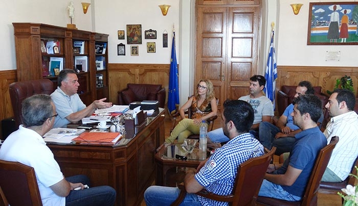 Σε άριστο κλίμα η συνάντηση του Δημάρχου με το Διοικητικό Συμβούλιο του Συλλόγου των εργαζομένων στο Δήμο Κω