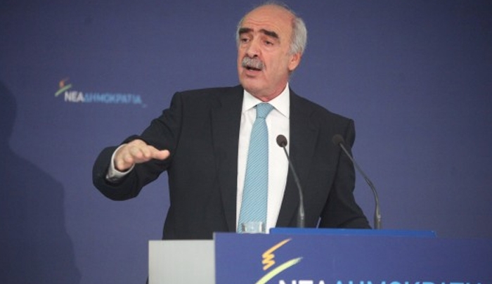 Μεϊμαράκης: Υπέρ ενός Ευρωπαίου υπουργού Οικονομικών - Κατά των πρόωρων εκλογών