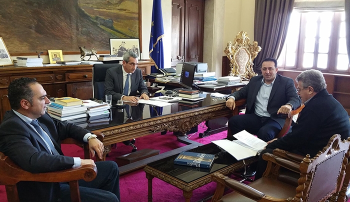 Επί τάπητος τα έργα του ΤΠ του Δήμου Ρόδου που χρηματοδοτεί  η Περιφέρεια Νοτίου Αιγαίου