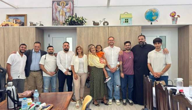 Η Κατερίνα Εμμανουήλ στην περιοδεία της Γραμματείας Δικαιωμάτων του παιδιού στη Θεσσαλονίκη