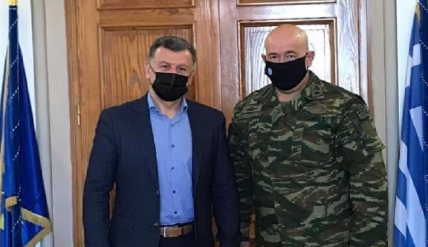 Επίσκεψη του νέου Διοικητή της 80 ΑΔΤΕ Ταξίαρχου Σπύρου Κογιάννη στον Δήμαρχο Κω
