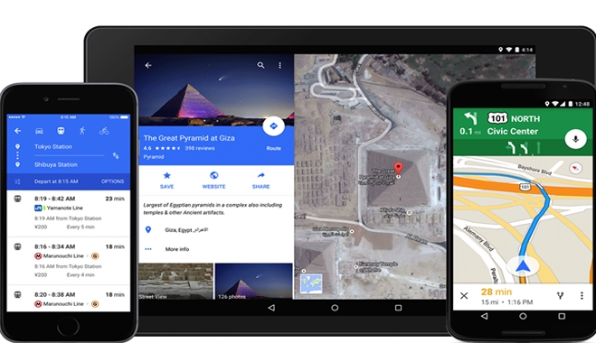 Η Google αναβαθμίζει και την εφαρμογή των Google Maps για iOS και Android