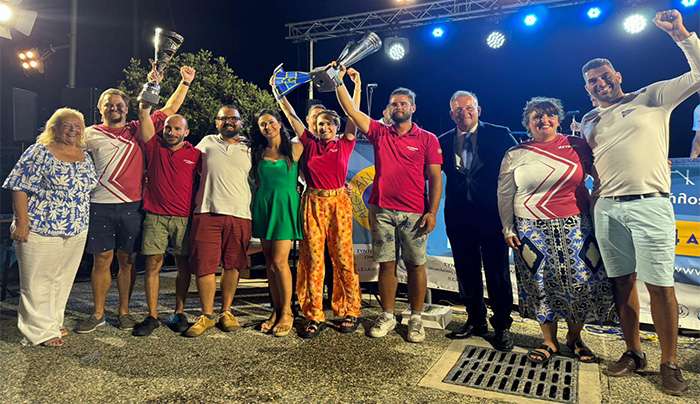 Στην τελετή λήξης της 23ης Aegean Regatta παρευρέθηκε ο Βουλευτής Δωδεκανήσου, Γιάννης Παππάς.