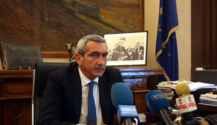 Συνέντευξη Τύπου του Περιφερειάρχη Νοτίου Αιγαίου κ. Γιώργου Χατζημάρκου!
