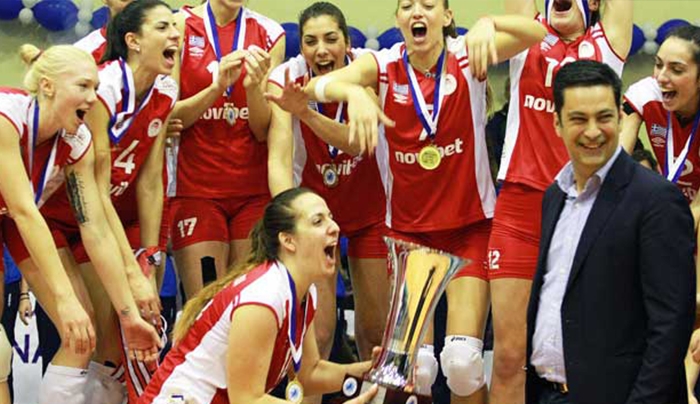 Βόλεϊ-Κύπελλο Γυναικών (Τελικός): Οι «ερυθρόλευκες» κυριάρχησαν με 3-0 σετ επί του ΠΑΟ