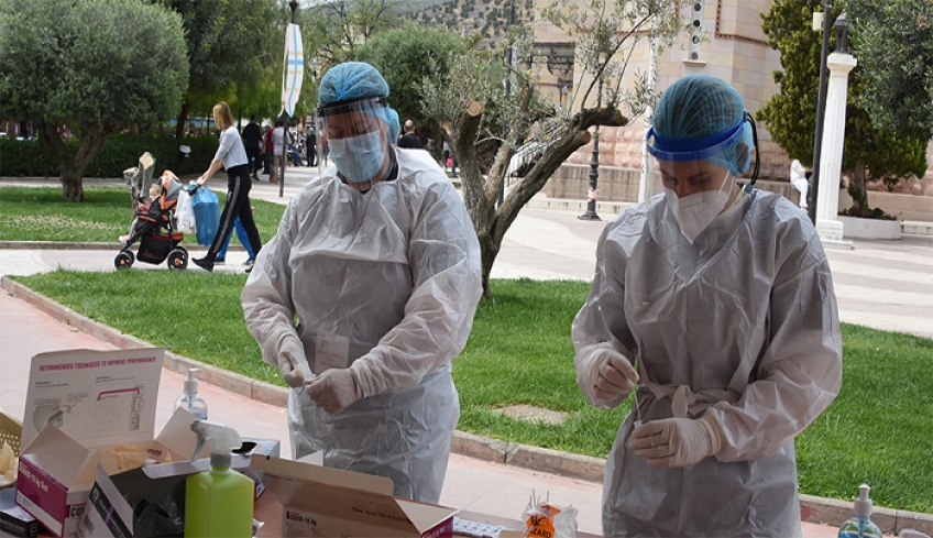 Σαρηγιάννης: Η μετάλλαξη Δέλτα μεταδίδεται από άτομο σε άτομο σε 15 με 30 δευτερόλεπτα