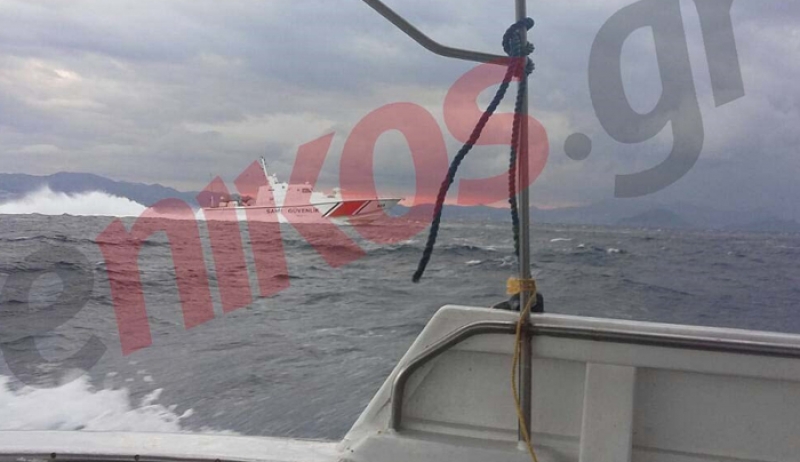 Έτσι παρενοχλούν οι Τούρκοι τους Έλληνες ψαράδες στα Ίμια – Βίντεο από Καλύμνιο ψαρά
