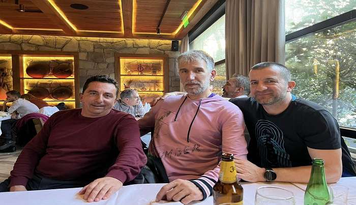 Μ. Πλούμπης: Γεύμα εργασίας με Drobnjak και Šćepanović