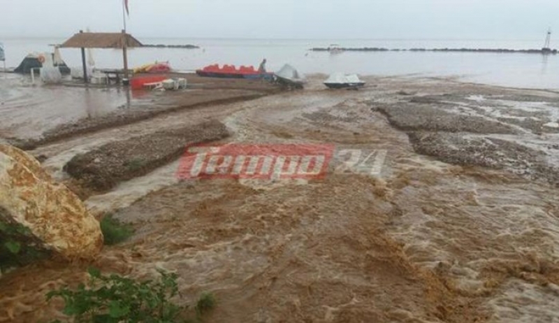 Ο ''Μίνωας'' σάρωσε τη Δυτική Ελλάδα - Μεγάλες ζημιές σε Λακκόπετρα και Λιμνοχώρι - ΒΙΝΤΕΟ