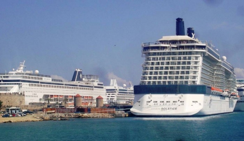 Μόλις 28 κρουαζιερόπλοια θα καταπλεύσουν τον Ιούνιο στην Ρόδο