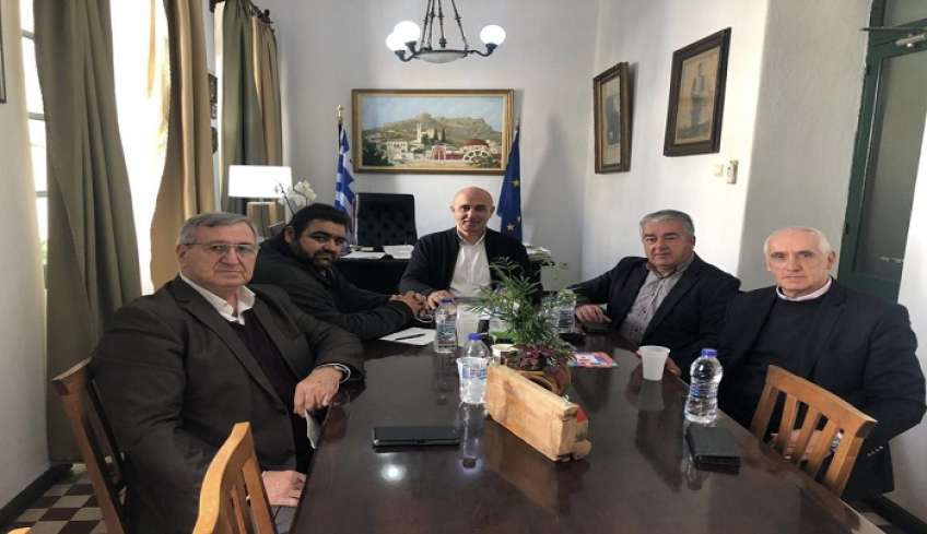 Επίσκεψη στον Δήμαρχο Λέρου, από τον Πρόεδρο του Περιφερειακού Φυτωρίου