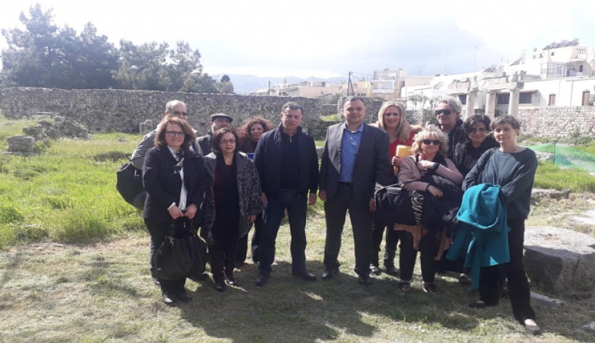 Συνάντηση του Δημάρχου Θεοδόση Νικηταρά με τον Γ.Γ. του Υπουργείου Πολιτισμού &amp; Αθλητισμού Γιώργο Διδασκάλου