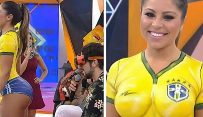 Καυτό τηλεπαιχνίδι στην Βραζιλία!! (Βίντεο)