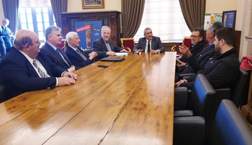 Συνεργασία του Περιφερειάρχη, Γιώργου Χατζημάρκου,  με την Ένωση Εφοπλιστών Κρουαζιεροπλοίων