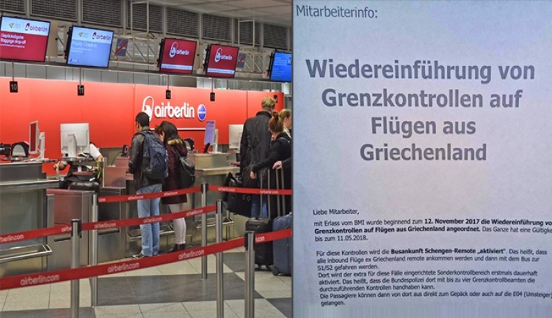 Γερμανία: Σε «καραντίνα» οι επιβάτες από την Ελλάδα μέχρι και τον Μάιο του 2018