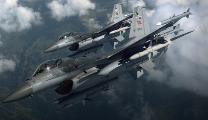 Τέσσερα οπλισμένα τουρκικά αεροσκάφη εισήλθαν στο FIR Αθηνών