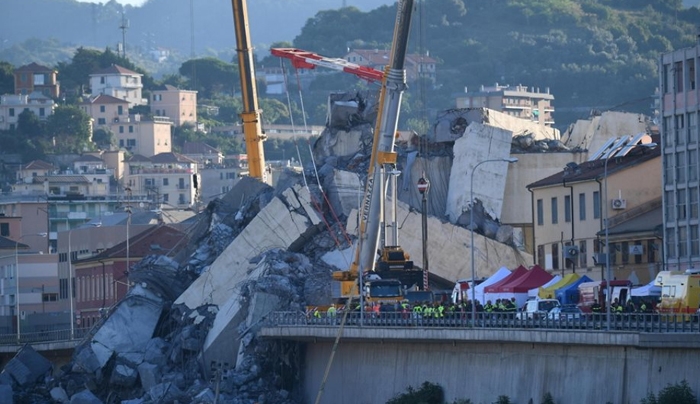 Ιταλία-κατάρρευση γέφυρας στη Γένοβα: Εθνικό πένθος για τους 39 νεκρούς