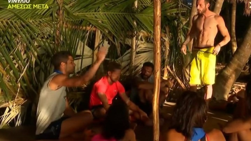 Άγριος καβγάς στην ελληνική καλύβα του Survivor - ΒΙΝΤΕΟ