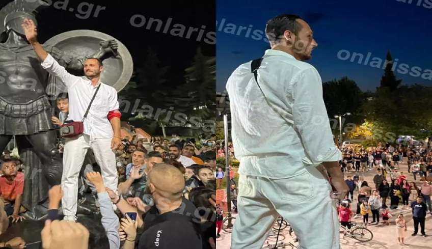 Γιώργος Κατσαούνης – Survivor: Κοσμοσυρροή στα Φάρσαλα για την άφιξη του – Φωτογραφίες