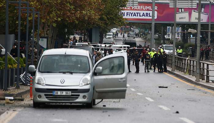 Τουρκία: Βομβιστική επίθεση έξω από το υπουργείο Εσωτερικών – Νεκροί οι 2 δράστες