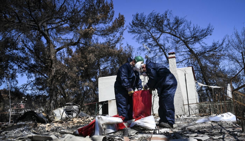 Εφάπαξ 6.000 ευρώ σε τραυματίες από τις φωτιές στην Αττική