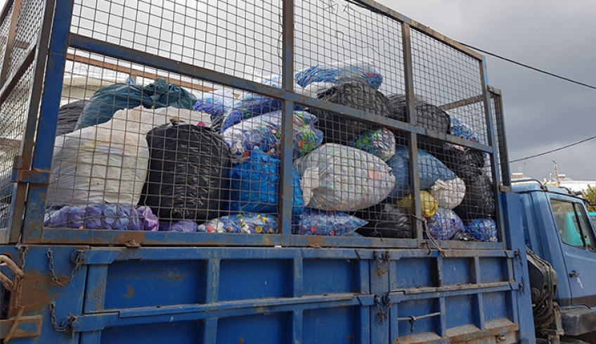 4,5 τόνους από πλαστικά καπάκια, συνέλεξε για δεύτερη φορά, η Διεύθυνση Περιβάλλοντος &amp; Καθαριότητας Δήμου Κω