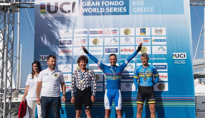 Ελληνική κυριαρχία στην πρεμιέρα του UCI Kos Gran Fondo Tour 2018