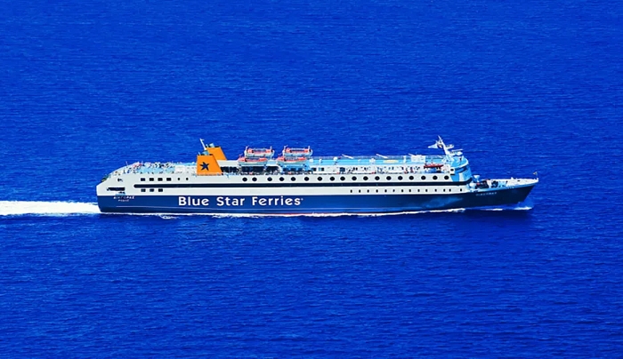 Έκπτωση 30% από τη Blue Star Ferries για τους επισκέπτες της Λέρου από 14/06/21 έως 30/09/21