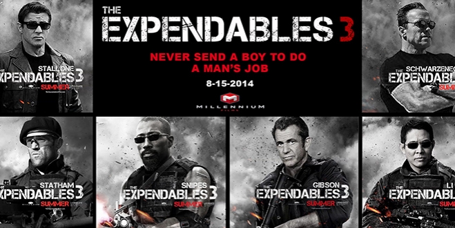 Εκρηκτικό ολοκληρωμένο trailer του «The Expendables 3»