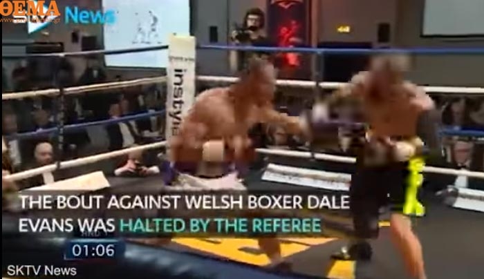 Σοκαριστικό βίντεο: Νεκρός Βρετανός μποξέρ μετά από αγώνα στη Γλασκώβη