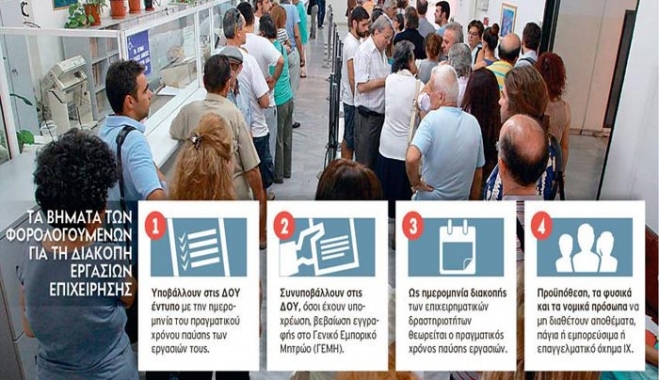 «Ανάσα» για αδρανείς επιχειρήσεις