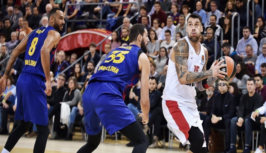 Euroleague: Ανώτερη η Μπαρτσελόνα, κατέρρευσε στην Βαρκελώνη ο Ολυμπιακός