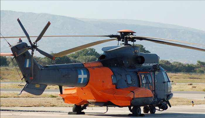 Αεροδιακομιδή από την Κάρπαθο στο Νοσοκομείο Ρόδου με super puma