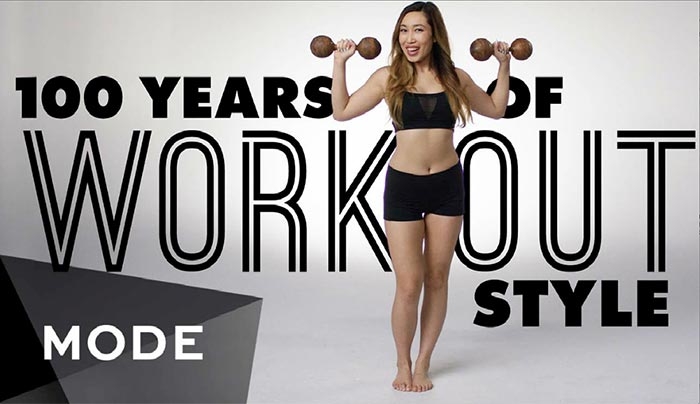 Gym Style: Τι φορούσαν παλιά οι γυναίκες όταν γυμνάζονταν; (Βίντεο)