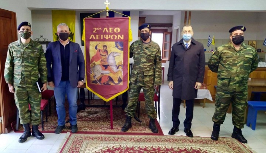 Σε Λειψούς, Αρκιούς και Αγαθονήσι ο υφυπουργός Εθνικής Άμυνας