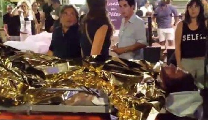 Γαλλία - 40 τραυματίες από τον πανικό λόγω κροτίδων - ΒΙΝΤΕΟ