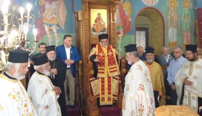 Ὁ Ἑσπερινός τῆς Ἁγίας Τριάδος στήν Ἀντιμάχεια
